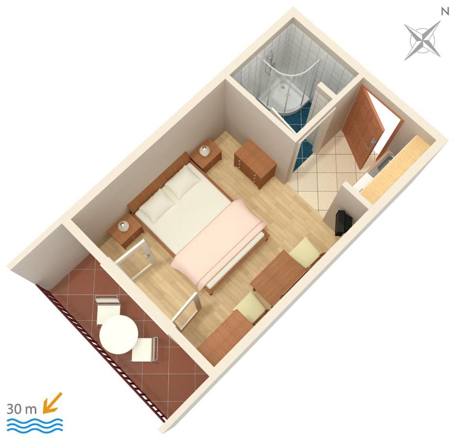 Apartments By The Sea Igrane, Makarska - 311 Extérieur photo